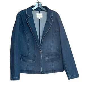 Angels Blue Denim Jacket. XL